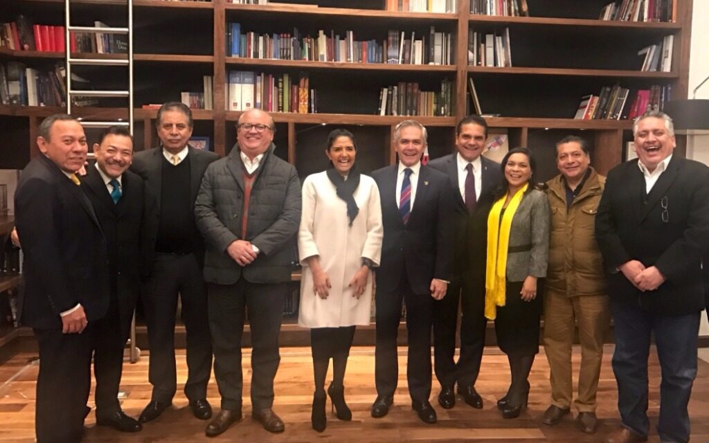 PRD y gobernadores con Miguel Angel Mancera para encabezar el Frente