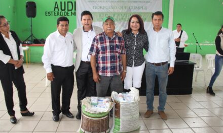 Reciben productores apoyos para el campo: Tamiahua