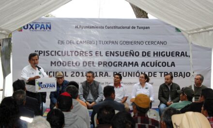 Respaldo a modelo de programa Acuícola 2018:Tuxpan