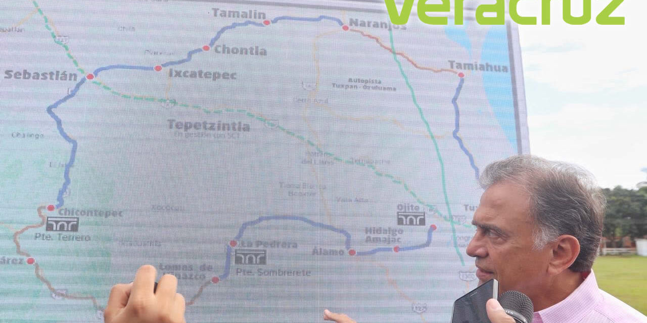 Estatal: Supervisa Gobernador Yunes el conjunto de obras de infraestructura denominado “Circuito Huasteco”