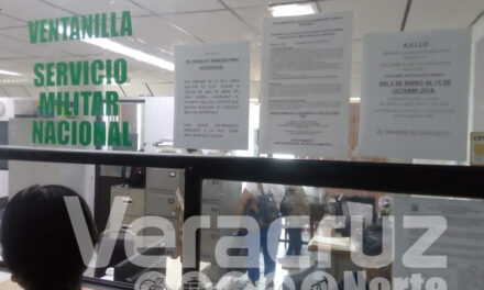 En marcha nuevamente mesa de reclutamiento de Servicio Militar Tuxpan