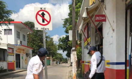 Buscan evitar confusión y accidentes en vialidad