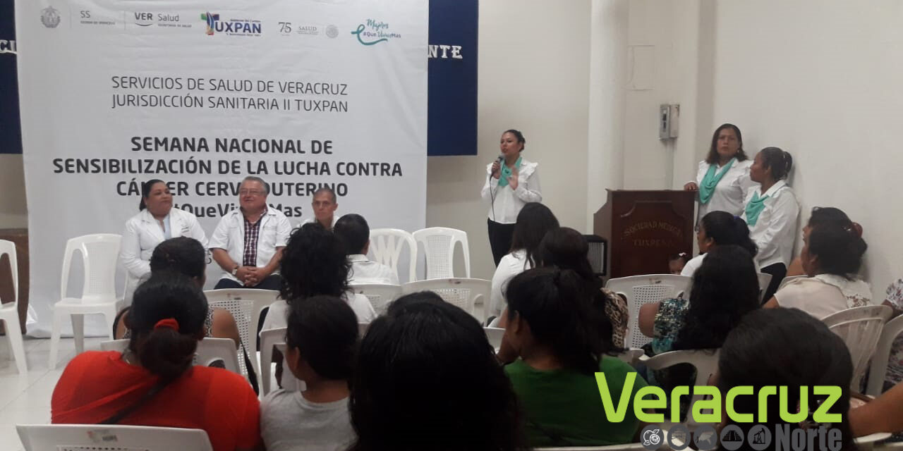 SEMANA NACIONAL DE CONCIENTIZACIÓN DEL CÁNCER CERVICOUTERINO.