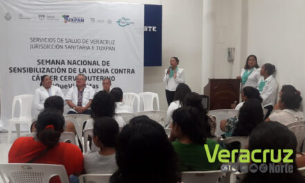 SEMANA NACIONAL DE CONCIENTIZACIÓN DEL CÁNCER CERVICOUTERINO.