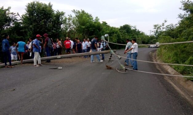 15 horas sin luz en Tamiahua