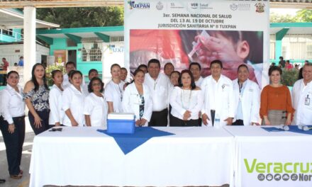 Encabeza Toño Aguilar Tercera Semana Nacional de Vacunación