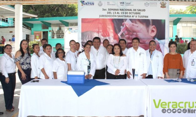 Encabeza Toño Aguilar Tercera Semana Nacional de Vacunación