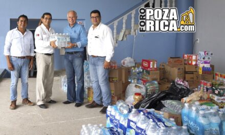 El Activo Bloque Norte 02, envió víveres  para damnificados en Álamo Temapache