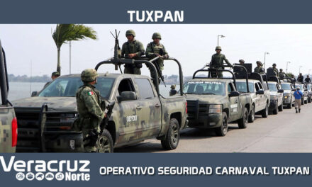 BANDERAZO OPERATIVO SEGURIDAD CARNAVAL TUXPAN 2019
