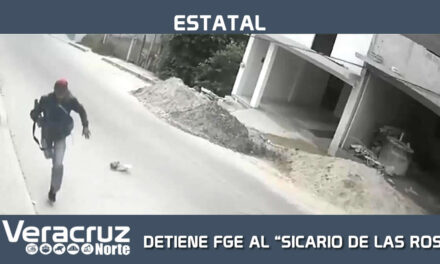 DETIENE FGE AL “SICARIO DE LAS ROSAS”
