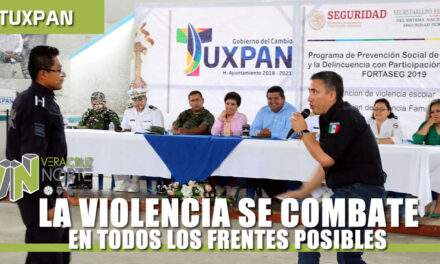 LA VIOLENCIA SE COMBATE EN TODOS LOS FRENTES POSIBLES