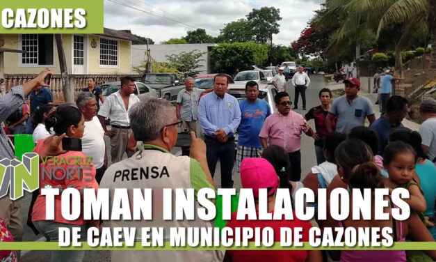 TOMAN INSTALACIONES DE CAEV EN MUNICIPIO DE CAZONES
