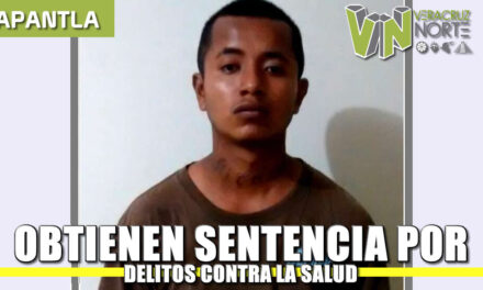 Obtiene Fiscalía Regional Tuxpan sentencia condenatoria por delitos contra la salud, en Papantla