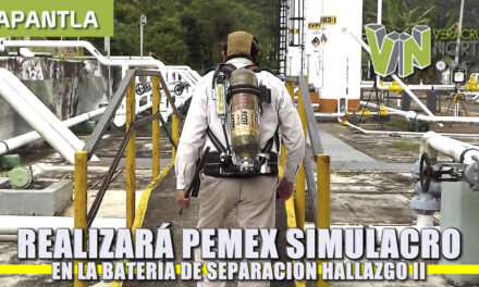 Realizará Pemex simulacro en la Batería de Separación Hallazgo II