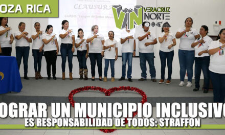 Lograr un municipio inclusivo es responsabilidad de todos: Straffon