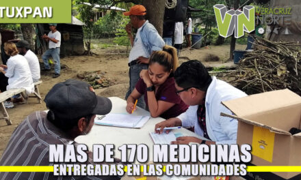Más de 170 Medicamentos entregadas en las Comunidades