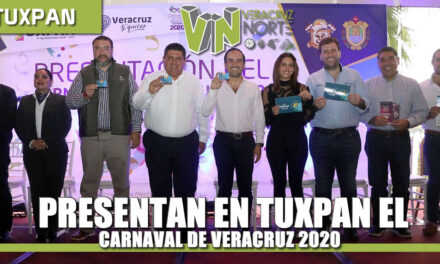 Presentan en Tuxpan Carnaval de Veracruz 2020
