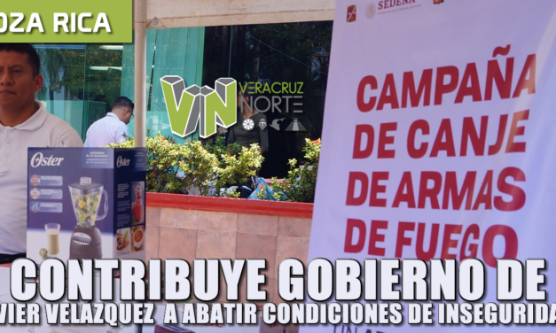 CONTRIBUYE GOBIERNO DE JAVIER VELÁZQUEZ A ABATIR CONDICIONES DE INSEGURIDAD