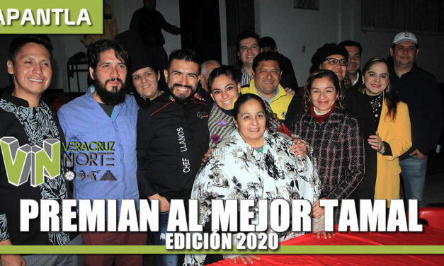 PREMIAN AL “MEJOR TAMAL DE PAPANTLA 2020”