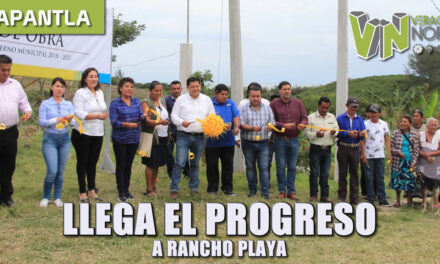 llega el progreso a rancho playa