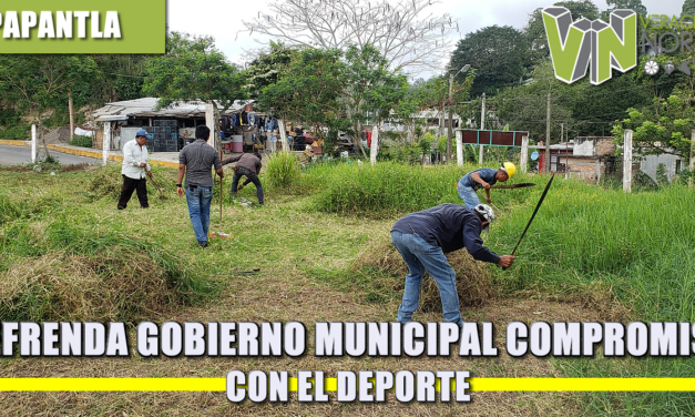 REFRENDA GOBIERNO MUNICIPAL COMPROMISO CON EL DEPORTE