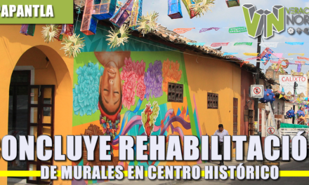 CONCLUYE REHABILITACIÓN DE MURALES EN CENTRO HISTÓRICO