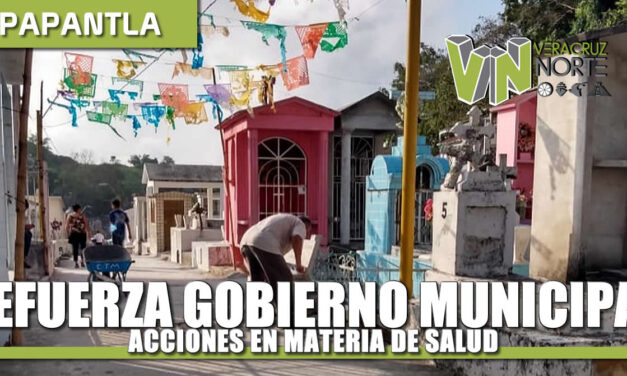 Refuerza GOBIERNO MUNICIPAL acciones en materia de salud