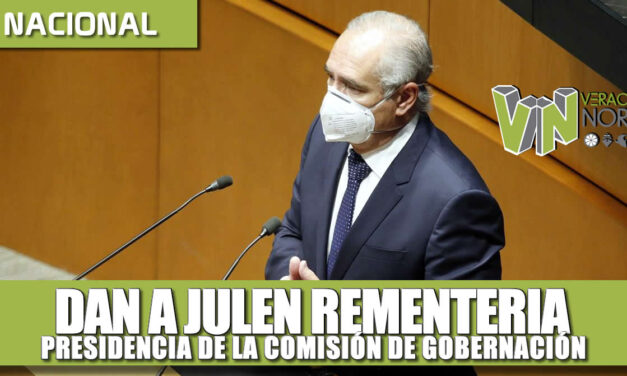 Dan a Julen Rementería presidencia de la Comisión de Gobernación, Puntos Constitucionales y Justicia de la Comisión Permanente