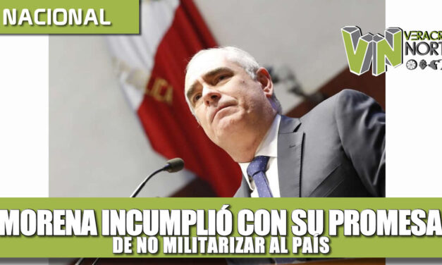 Morena incumplió con su promesa de no militarizar al país: Julen Rementería