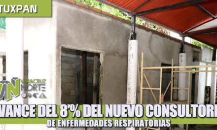 AVANCE DEL 80% EN EL NUEVO CONSULTORIO DE ENFERMEDADES RESPIRATORIAS