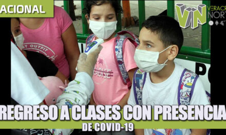 REGRESO A CLASES CON PRESENCIA DE COVID-19