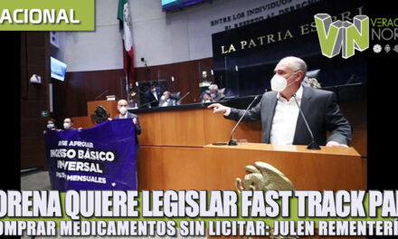 Morena quiere legislar fast track para comprar medicamentos sin licitar: Julen Rementería