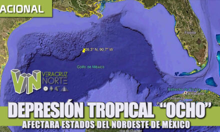 DEPRESIÓN TROPICAL  “OCHO”, AFECTARA ESTADOS DEL NOROESTE DE MÉXICO.