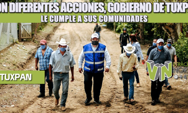 CON DIFERENTES ACCIONES, GOBIERNO DE TUXPAN LE CUMPLE A SUS COMUNIDADES