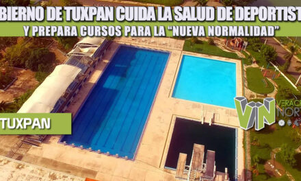 GOBIERNO DE TUXPAN CUIDA LA SALUD DE DEPORTISTAS Y PREPARA CURSOS PARA LA “NUEVA NORMALIDAD”