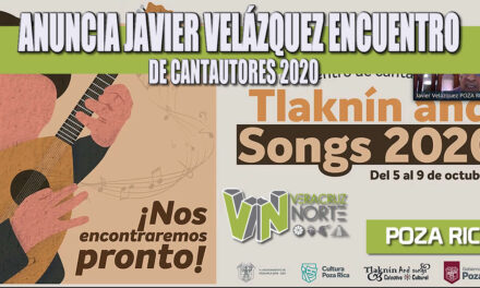 ANUNCIA JAVIER VELÁZQUEZ ENCUENTRO DE CANTAUTORES 2020