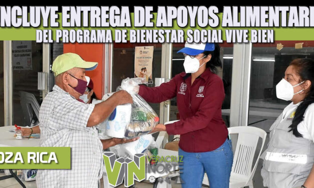 CONCLUYE ENTREGA DE APOYOS ALIMENTARIOS DEL PROGRAMA DE BIENESTAR SOCIAL VIVE BIEN