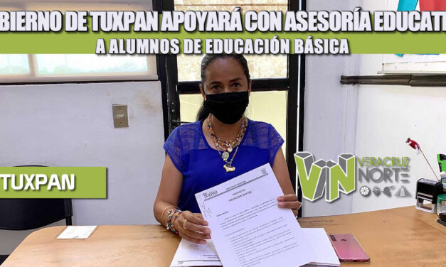 GOBIERNO DE TUXPAN APOYARÁ CON ASESORÍA EDUCATIVA A ALUMNOS DE EDUCACIÓN BÁSICA
