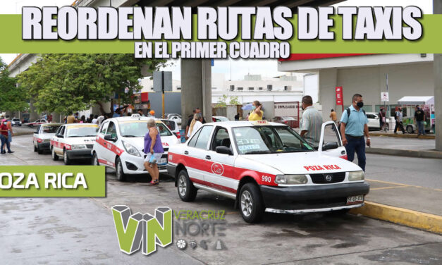 Reordenan Rutas DE TAXIS EN EL PRIMER CUADRO