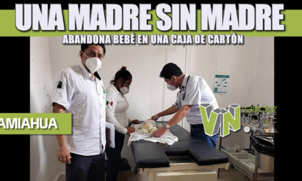 UNA MADRE SIN MADRE ABANDONA BEBÉ EN UNA CAJA DE CARTÓN