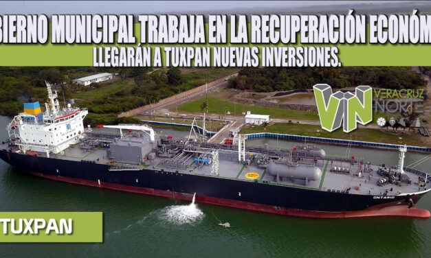 GOBIERNO MUNICIPAL TRABAJA EN LA RECUPERACIÓN ECONÓMICA LLEGARÁN A TUXPAN NUEVAS INVERSIONES.