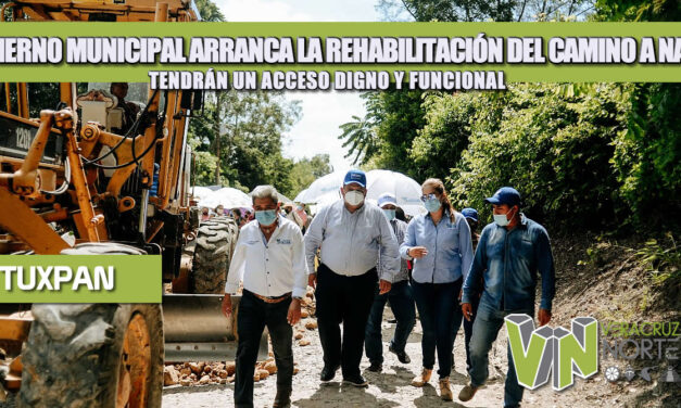 GOBIERNO MUNICIPAL ARRANCA LA REHABILITACIÓN DEL CAMINO A NALÚA; TENDRÁN UN ACCESO DIGNO Y FUNCIONAL