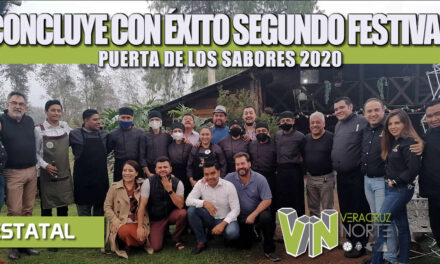 CONCLUYE CON ÉXITO SEGUNDO FESTIVAL PUERTA DE LOS SABORES 2020