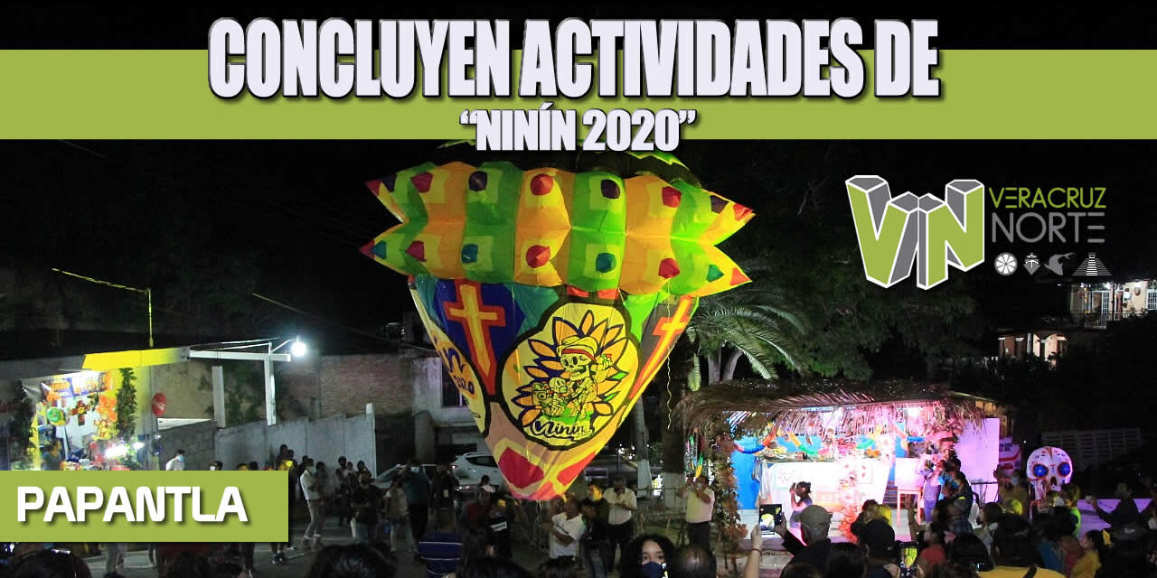 CONCLUYEN ACTIVIDADES DE “NINÍN 2020”