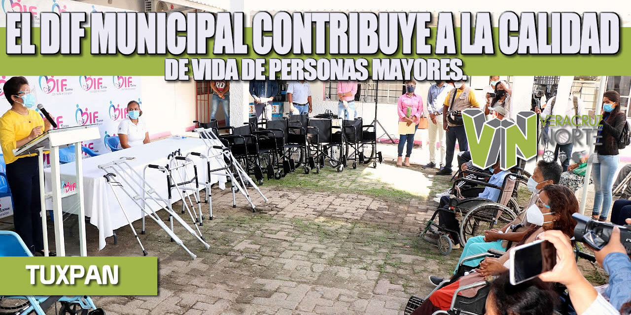 EL DIF MUNICIPAL CONTRIBUYE A LA CALIDAD DE VIDA DE PERSONAS MAYORES.