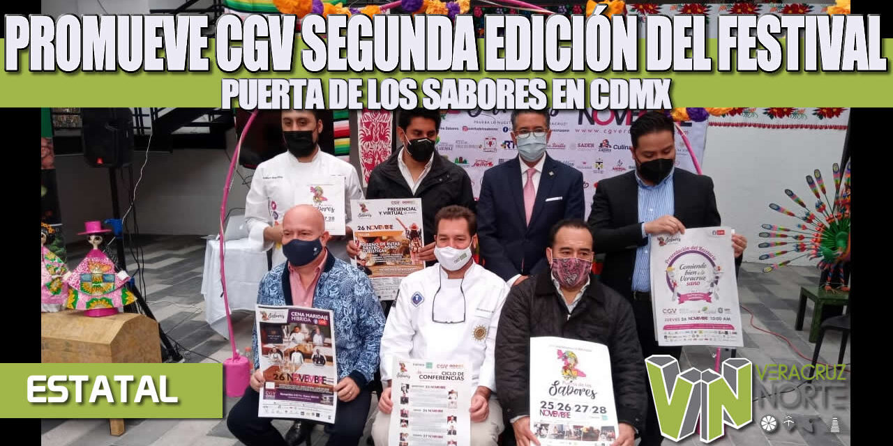 PROMUEVE CGV SEGUNDA EDICIÓN DEL FESTIVAL PUERTA DE LOS SABORES EN CDMX