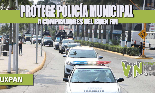 PROTEGE POLICÍA MUNICIPAL A COMPRADORES DEL BUEN FIN