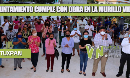 GOBIERNO DE TUXPAN NO PARA, CUMPLE CON OBRA DE PAVIMENTACIÓN EN LA COLONIA MURILLO VIDAL
