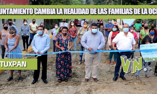 GOBIERNO DE TUXPAN ESTÁ CAMBIANDO LA REALIDAD DE MUCHAS FAMILIAS DE LA HERNÁNDEZ OCHOA
