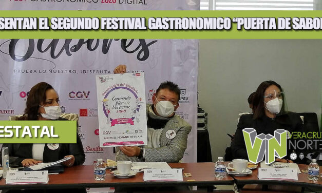 PRESENTA CONSEJO GASTRONÓMICO VERACRUZANO EL SEGUNDO FESTIVAL GASTRONÓMICO DIGITAL PUERTA DE LOS SABORES 2020